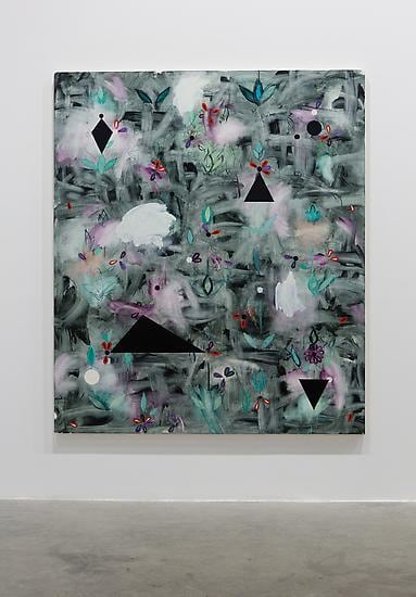 Palimpsest: Unstable Paintings for Anxious Interiors, Installation view at Green Art Gallery, Dubai, 2014