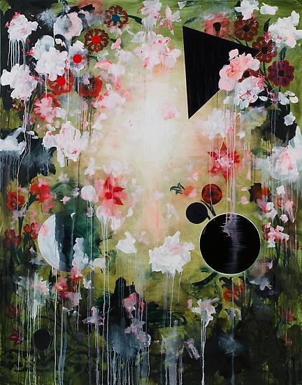 Kamrooz Aram, Angelus Novus (Reconstructed), 2011, Oil on canvas, 213 x 168 cm