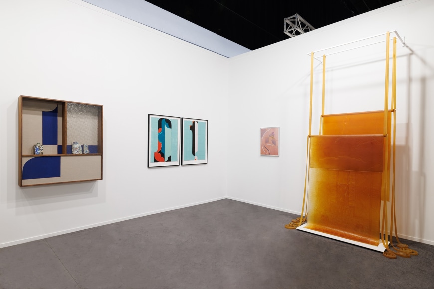 Installation view of Green Art Gallery at Art Dubai 2025