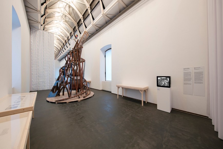 Michael Rakowitz. Imperfect Binding, Installation view at Castello di Rivoli Museo d&rsquo;Arte Contemporanea, Turin, Italy, 2019