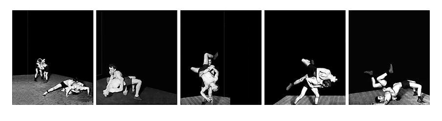 Seher Shah, Body Weight, 2013, Archival giclee print, set of 5, 23 x 27 cm (each)