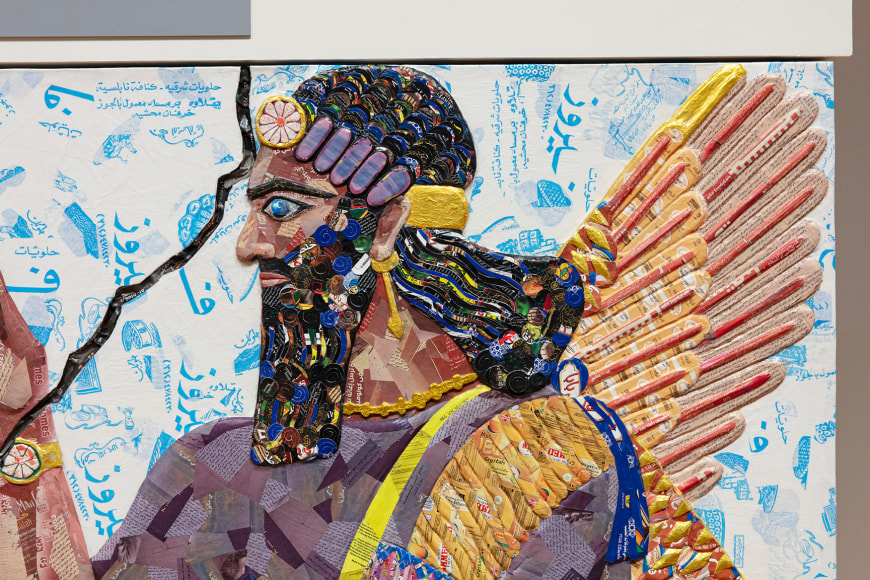 Michael Rakowitz: Nimrud, Installation view at Wellin Museum of Art, New York, 2020