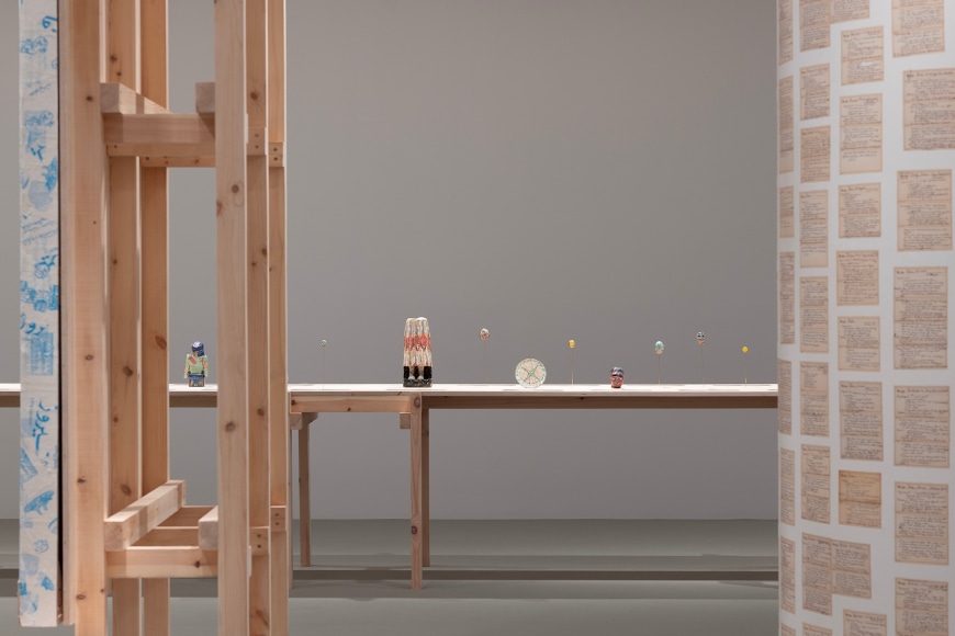 Allspice | Michael Rakowitz &amp;amp; Ancient Cultures, 2025, Installation view. A collaboration between NEON + the Acropolis Museum