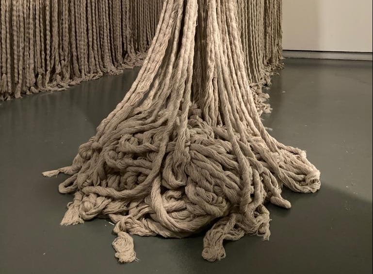 Afra Al Dhaheri, Ebb and Flow, 2021, Installation view at Sharjah Museum, Islamic Arts Festival, Sharjah, UAE