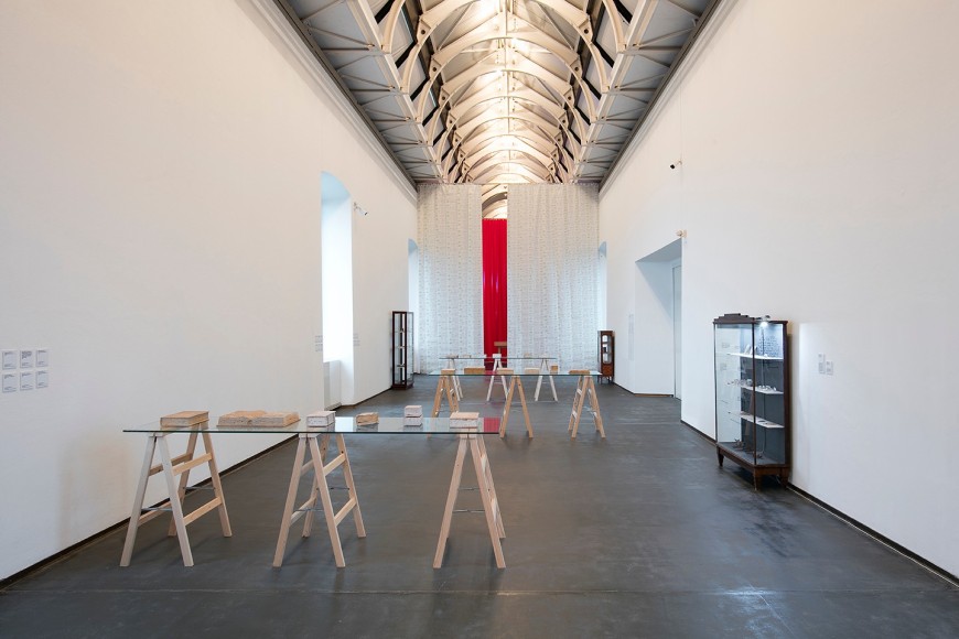 Michael Rakowitz. Imperfect Binding, Installation view at Castello di Rivoli Museo d&rsquo;Arte Contemporanea, Turin, Italy, 2019