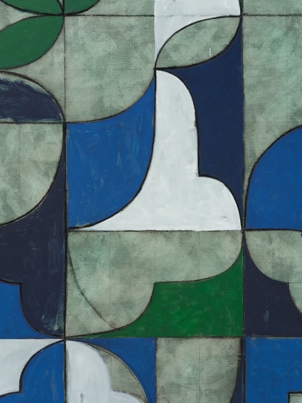Kamrooz Aram, Arabesque Composition for a Distant Garden (detail), 2021