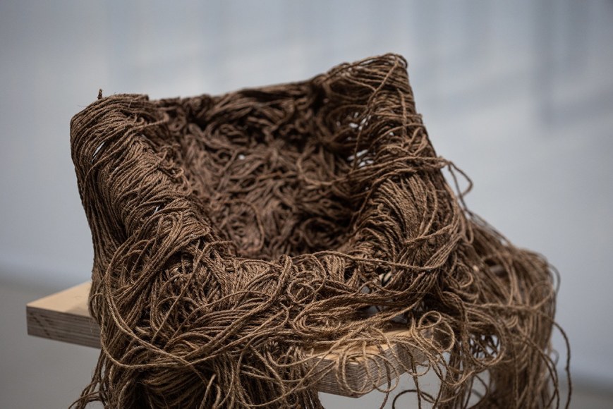 Afra Al Dhaheri, No. 1 (To Detangle Series) (detail), 2020