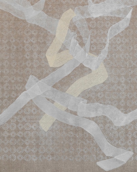 Asma Belhamar, Studies for reassessing motion 6 (detail), 2023