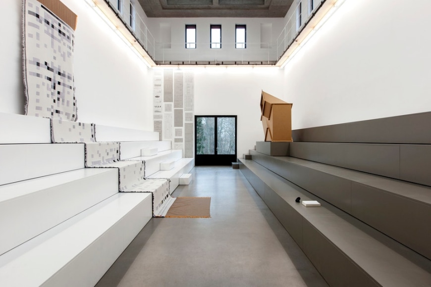 Installation view at Portikus, Frankfurt, Germany, 2016