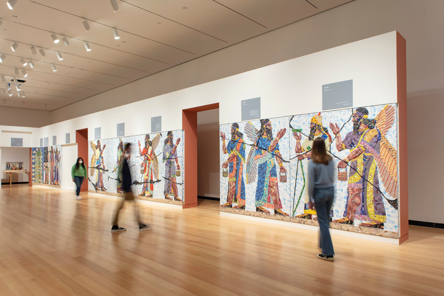 Michael Rakowitz: Nimrud, Installation view at Wellin Museum of Art, New York, 2020