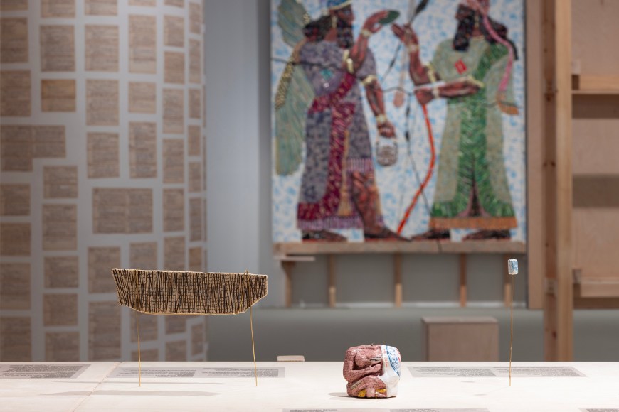 Allspice | Michael Rakowitz &amp;amp; Ancient Cultures, 2025, Installation view. A collaboration between NEON + the Acropolis Museum