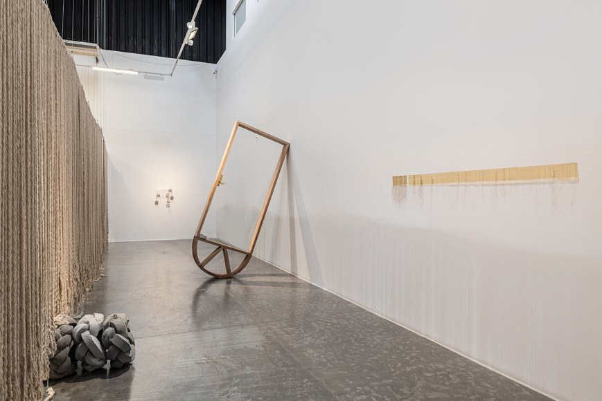 Split Ends,&nbsp;Afra Al Dhaheri, Installation view at Green Art Gallery, Dubai, 2021