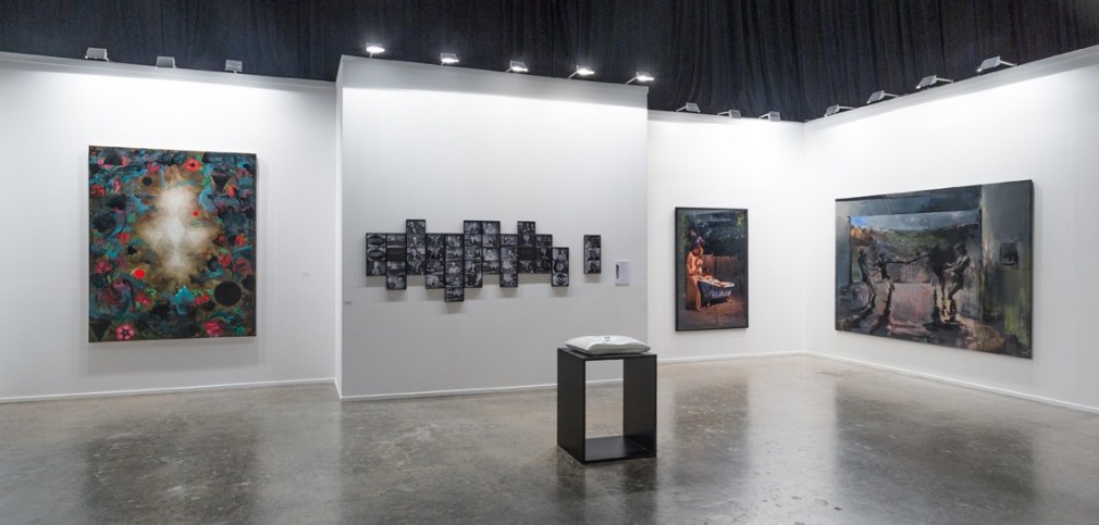 Installation view of Green Art Gallery at Art Dubai, 2013