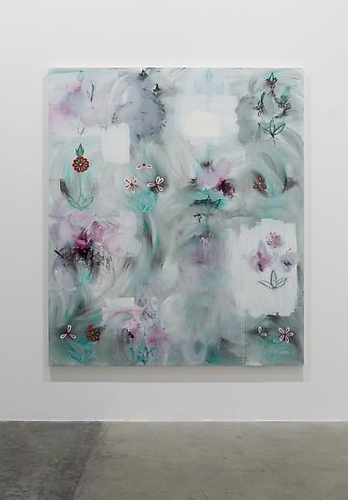 Palimpsest: Unstable Paintings for Anxious Interiors, Installation view at Green Art Gallery, Dubai, 2014