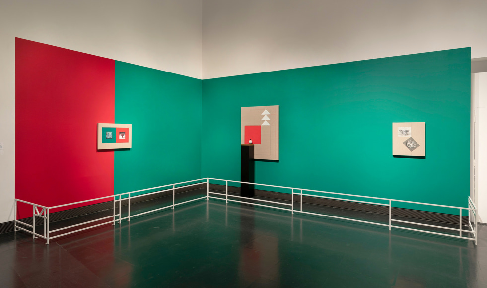 Kamrooz Aram, Installation view at Jameel Prize 5, Victoria and Albert Musuem, London, 2018