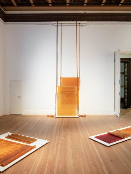 Rossella Biscotti, Installation view at Gropius Bau, Berlin, 2023