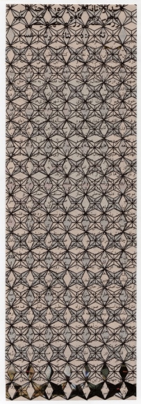 Nazgol Ansarinia, Reflections/Refractions, We Are on the Verge of Bankruptcy - Netanyahu Netanyahu warns of Zionist Regime&rsquo;s Possible Bankruptcy, 2011, Newspaper collage, 40 x 60 cm