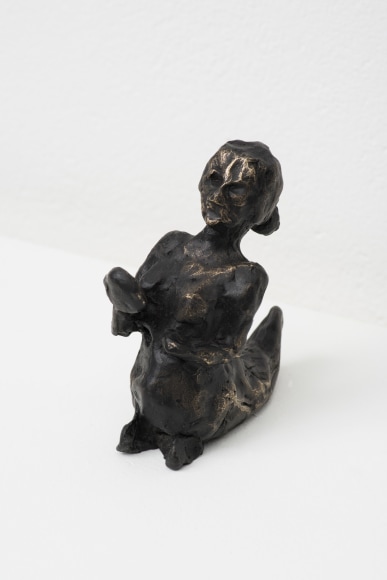 Ana Mazzei, Carmen, 2023-2024, Bronze with patina, concrete plinth