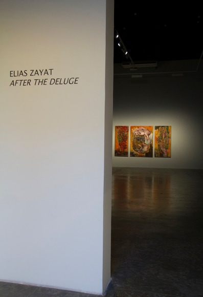 After the Deluge, Elias Zayat, Installation view at Green Art Gallery, Dubai, 2015