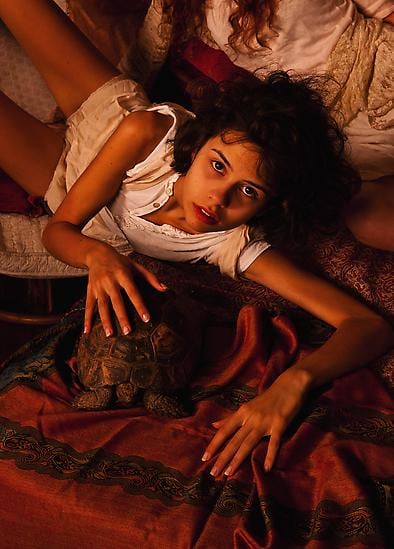 Nazif Topcuoglu, The Turtle Charmer, 2011, C-print, 167 x 120 cm,&nbsp;Ed. of 5