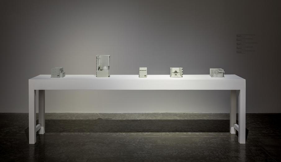 Surfaces &amp;amp; Solids, Nazgol Ansarinia, Installation view at Green Art Gallery, Dubai, 2015