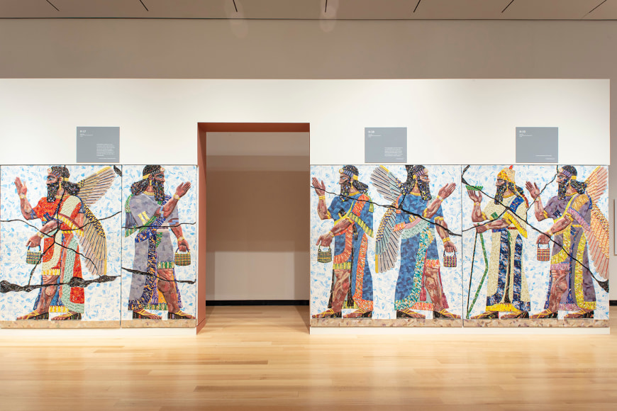 Michael Rakowitz: Nimrud, Installation view at Wellin Museum of Art, New York, 2020