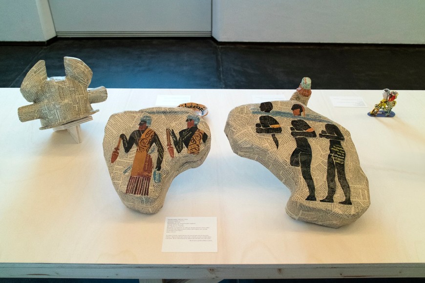 Michael Rakowitz. Imperfect Binding, Installation view at Castello di Rivoli Museo d&rsquo;Arte Contemporanea, Turin, Italy, 2019