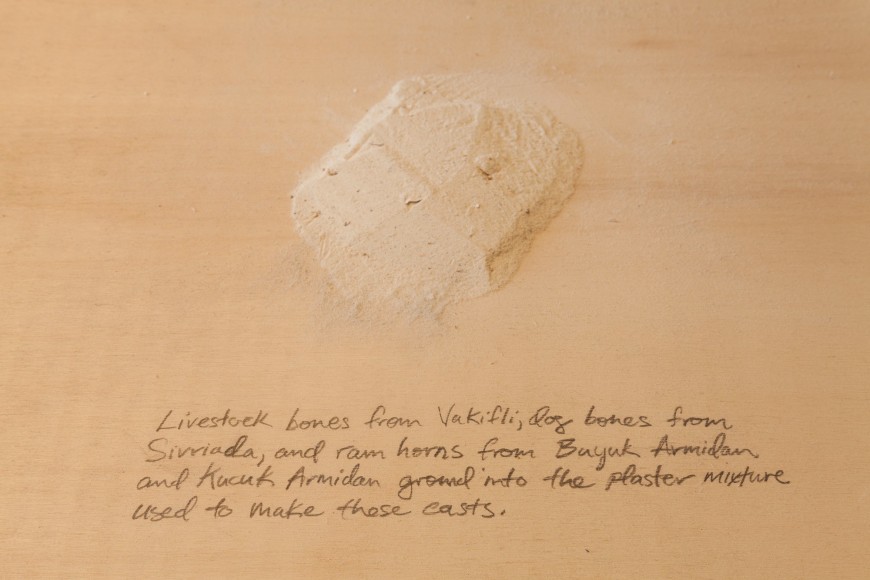 Michael Rakowitz,&nbsp;The Flesh Is Yours, The Bones Are Ours, 2015, Installation view at&nbsp;Galata Greek Primary School, 14th Istanbul Biennial, Turkey, 2015