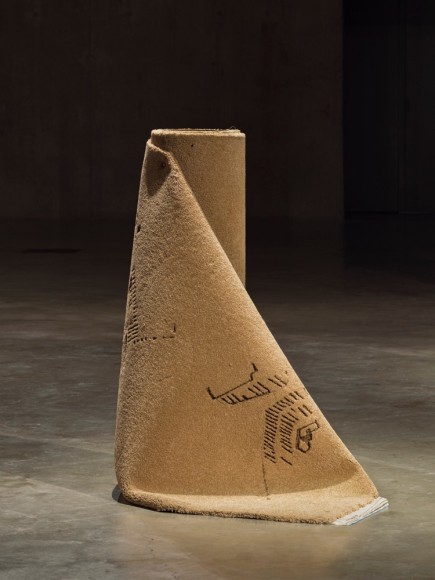 Hera Büyüktasçiyan, Reveries of an Underground Forest, 2019, Installation view at the East Tank, Level 0 Tate Modern, 2022