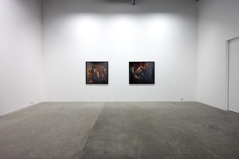 Innerscapes, Nazif Topcuoglu, Installation view at Green Art Gallery, Dubai, 2012