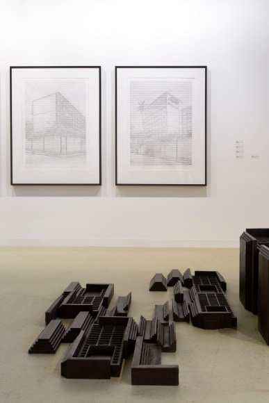 Installation view of Green Art Gallery, Dubai&nbsp;at Art Basel Statements, 2017