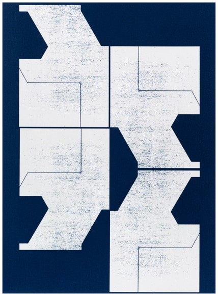Seher Shah and Randhir Singh, Studies in Form, Hewn Blueprints (detail), 2018