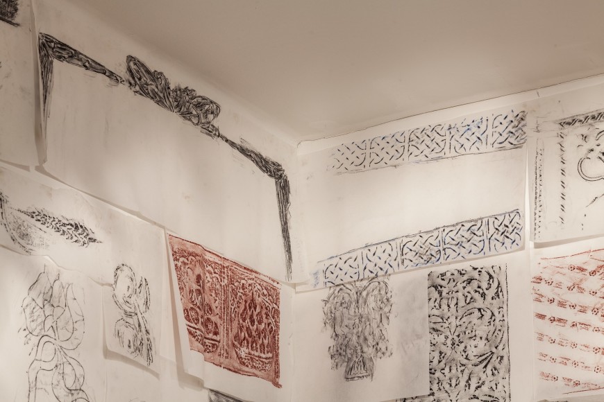 Michael Rakowitz,&nbsp;The Flesh Is Yours, The Bones Are Ours, 2015, Installation view at&nbsp;Galata Greek Primary School, 14th Istanbul Biennial, Turkey, 2015