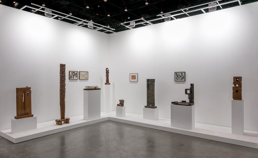 Installation view of Green Art Gallery, Dubai&nbsp;at Art Dubai Contemporary, 2018