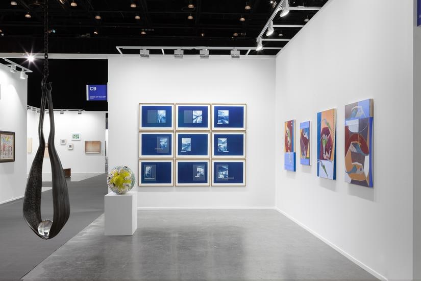 Installation view of Green Art Gallery, Dubai, at Art Dubai Contemporary, 2019