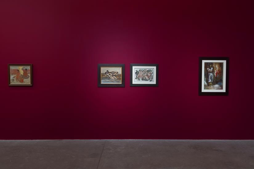 Modernist Women of Egypt, Installation view at Green Art Gallery, Dubai, 2017