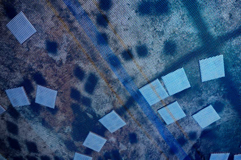 Hera B&uuml;y&uuml;ktaşcıyan,&nbsp;From There We Came Out and Saw the Stars (detail), 2018, Installation view at&nbsp;Aqua Augusta, Naples, Italy, 2018