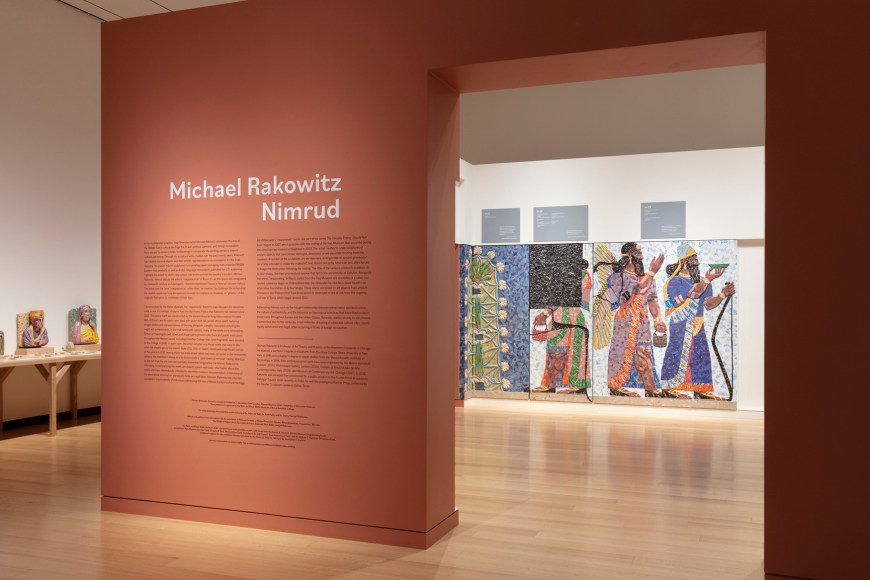 Michael Rakowitz: Nimrud, Installation view at Wellin Museum of Art, New York, 2020