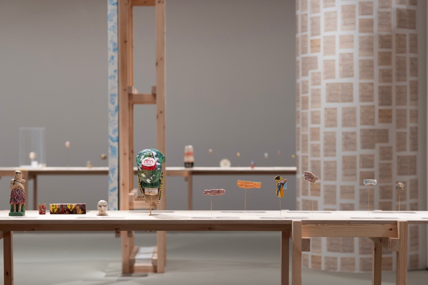 Allspice | Michael Rakowitz &amp;amp; Ancient Cultures, 2025, Installation view. A collaboration between NEON + the Acropolis Museum