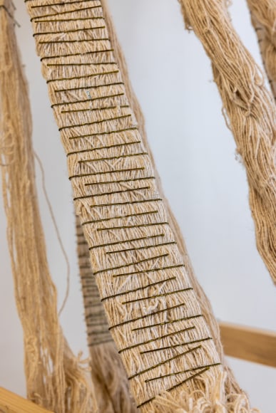 Afra Al Dhaheri, Bobby tamed our frizz (detail), 2022