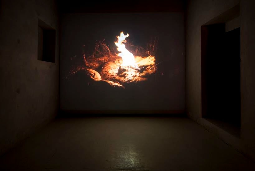 Shadi Habib Allah, 30KG Shine, 2015, Installation view at Sharjah Biennial, 2017