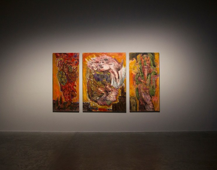 After the Deluge, Elias Zayat, Installation view at Green Art Gallery, Dubai, 2015