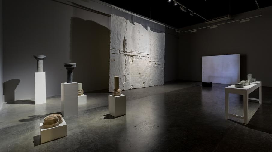 Surfaces &amp;amp; Solids, Nazgol Ansarinia, Installation view at Green Art Gallery, Dubai, 2015