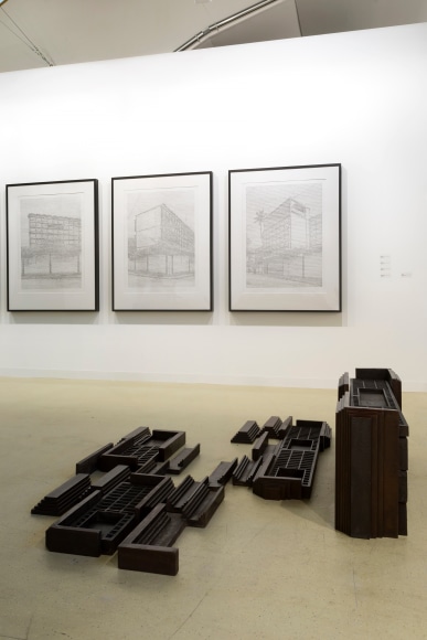 Installation view of Green Art Gallery, Dubai&nbsp;at Art Basel Statements, 2017