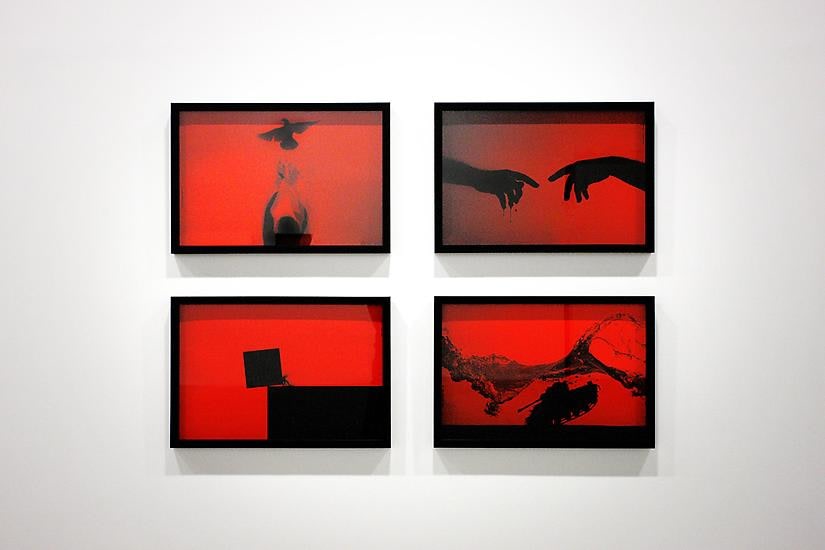 Wounds, Jaber Al Azmeh, Installation view at Green Art Gallery, Dubai,&nbsp;2012