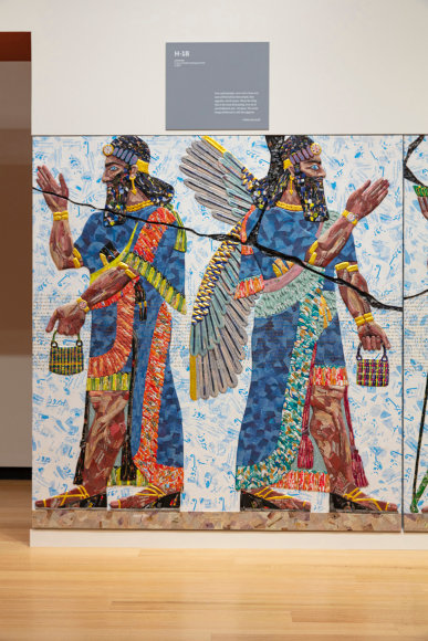 Michael Rakowitz: Nimrud, Installation view at Wellin Museum of Art, New York, 2020
