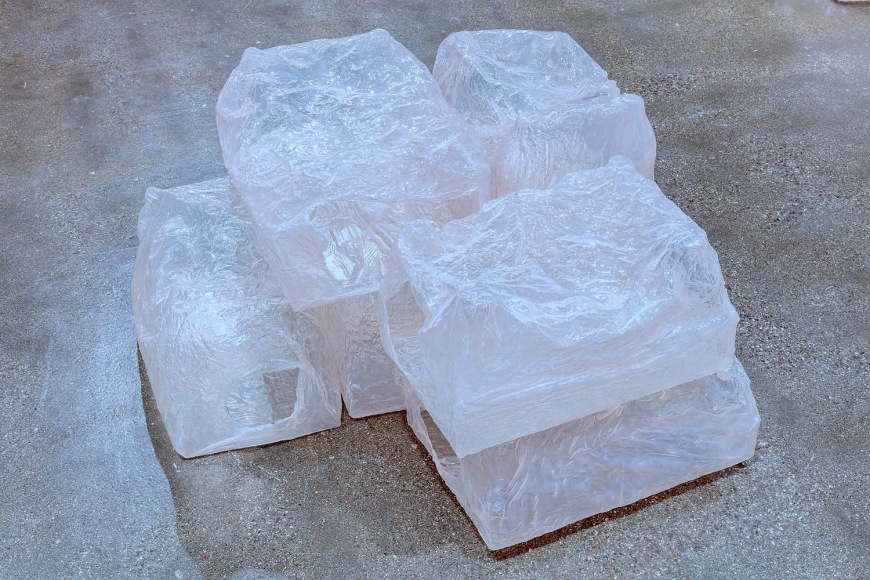 Shadi Habib Allah,&nbsp;Measured Volumes,&nbsp;2018, Plastic cases, resin, UV gel and clear coat, single channel audio