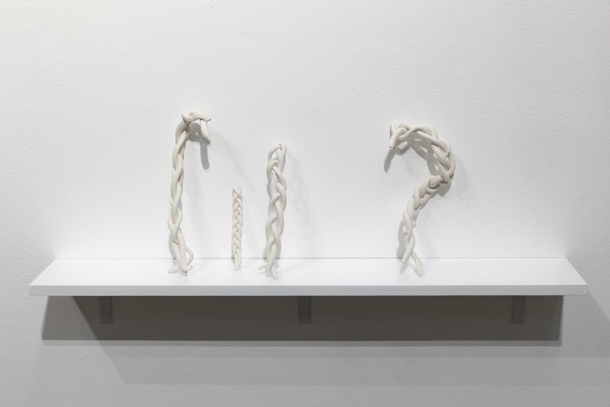 Afra Al Dhaheri, Clay as braid, 2020