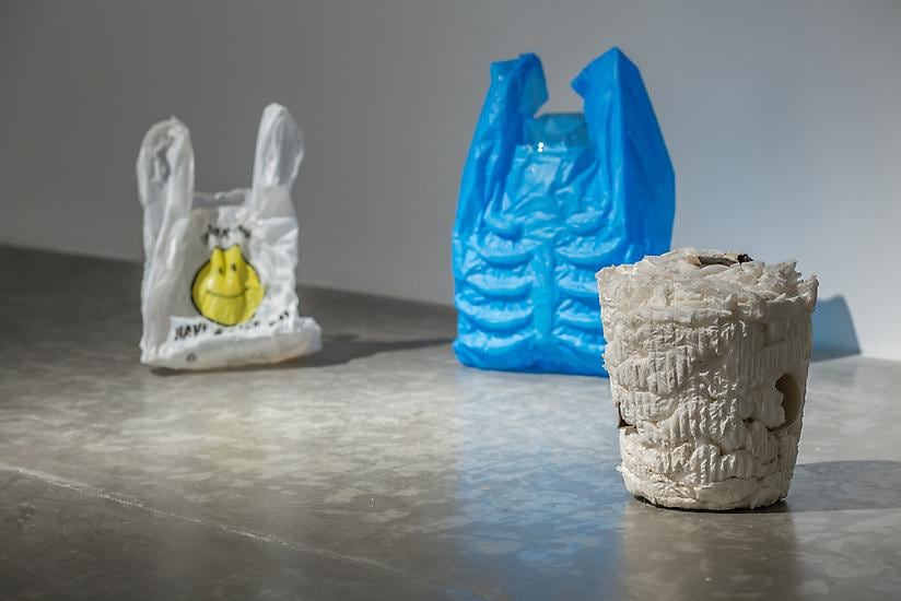 Evacuated Containers, Shadi Habib Allah, Installation view at Green Art&nbsp;Gallery, 2013