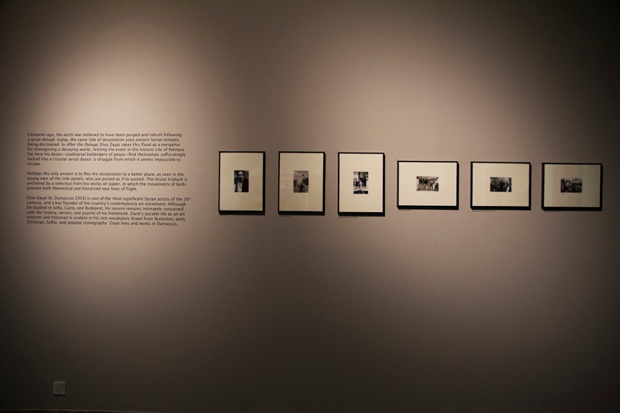 After the Deluge, Elias Zayat, Installation view at Green Art Gallery, Dubai, 2015